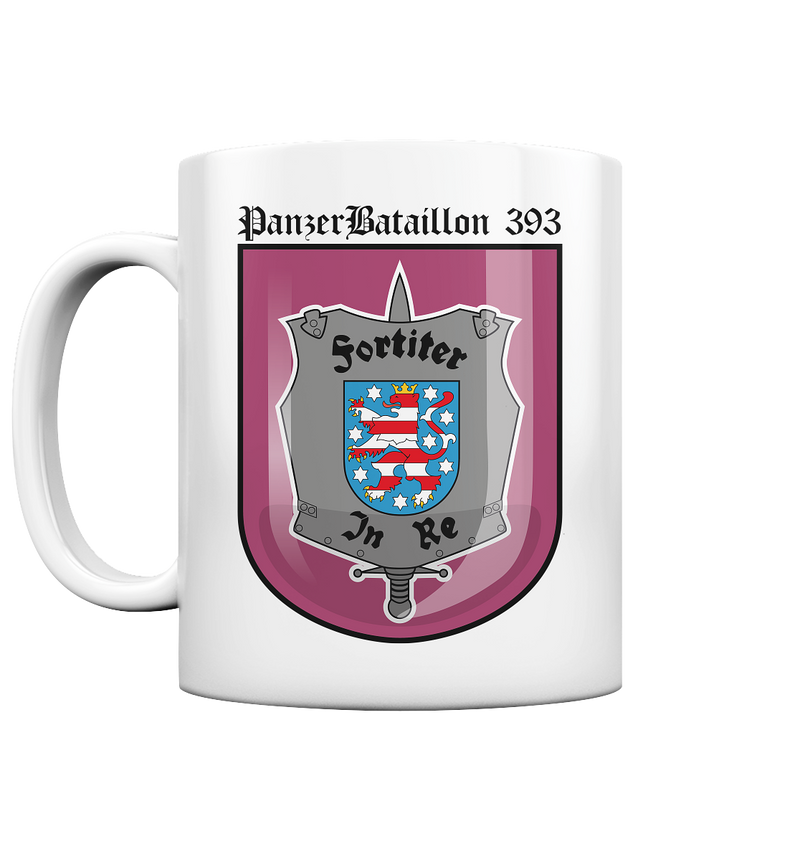 "PzBtl 393" - Tasse glossy
