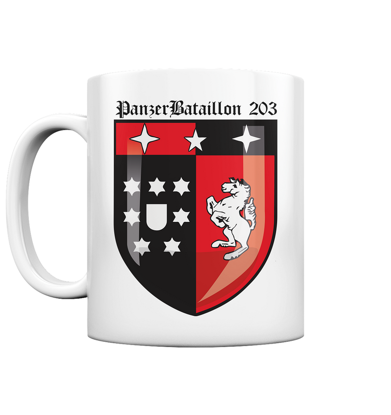 "PzBtl 203" - Tasse glossy