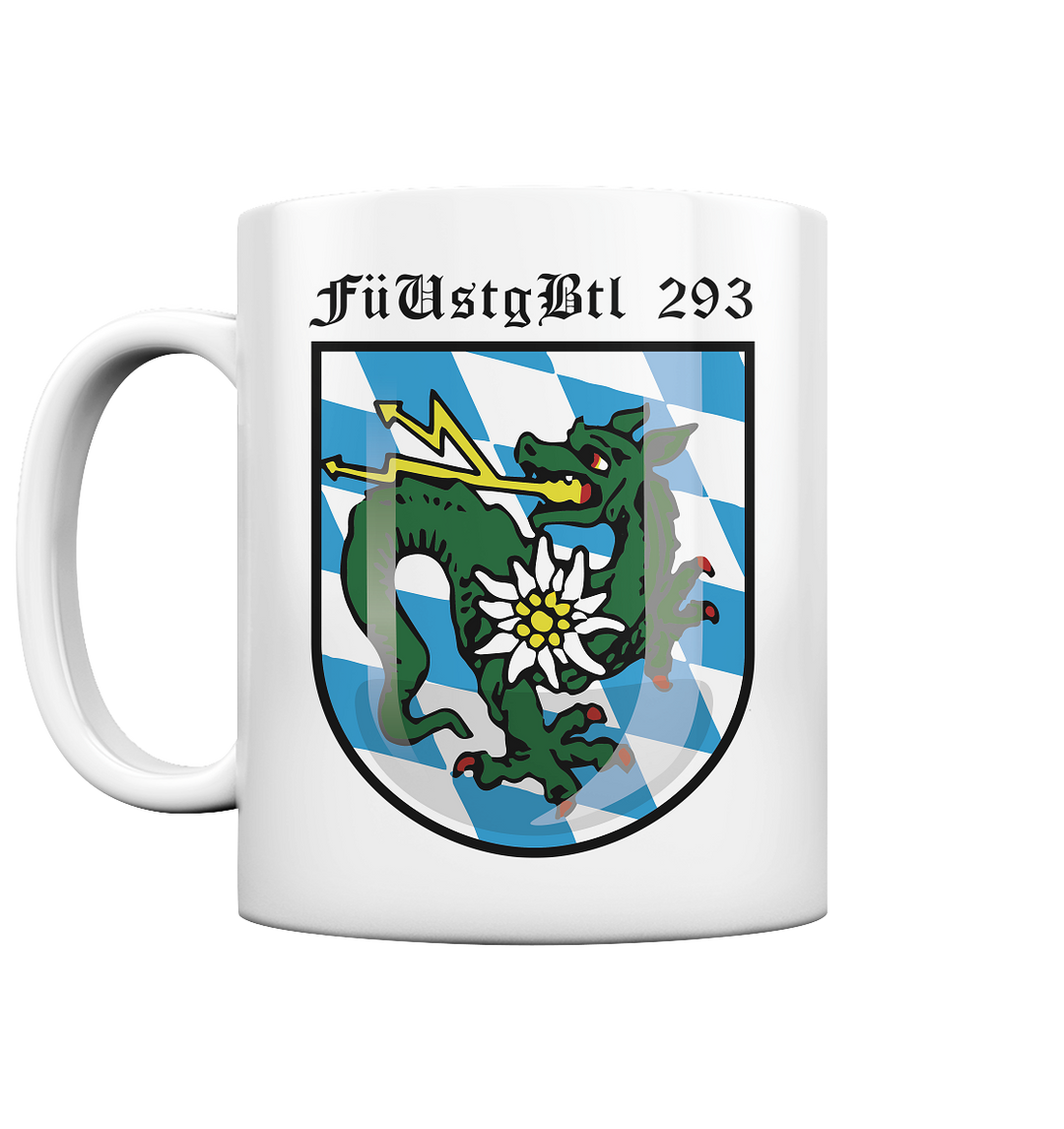 "Führungsunterstützungsbataillon 293" - Tasse glossy