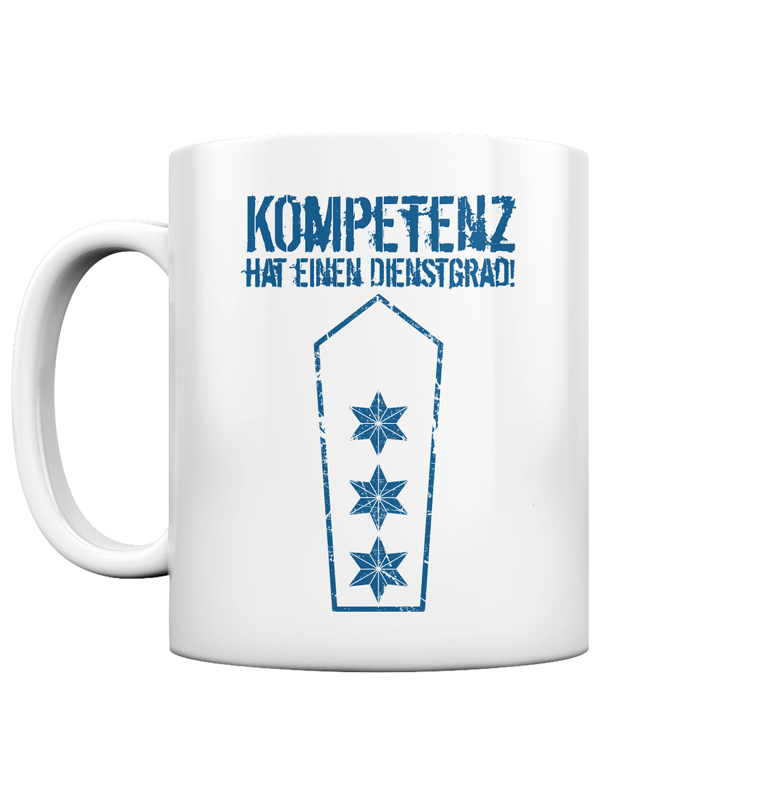 "Polizeiobermeister" - Tasse glossy