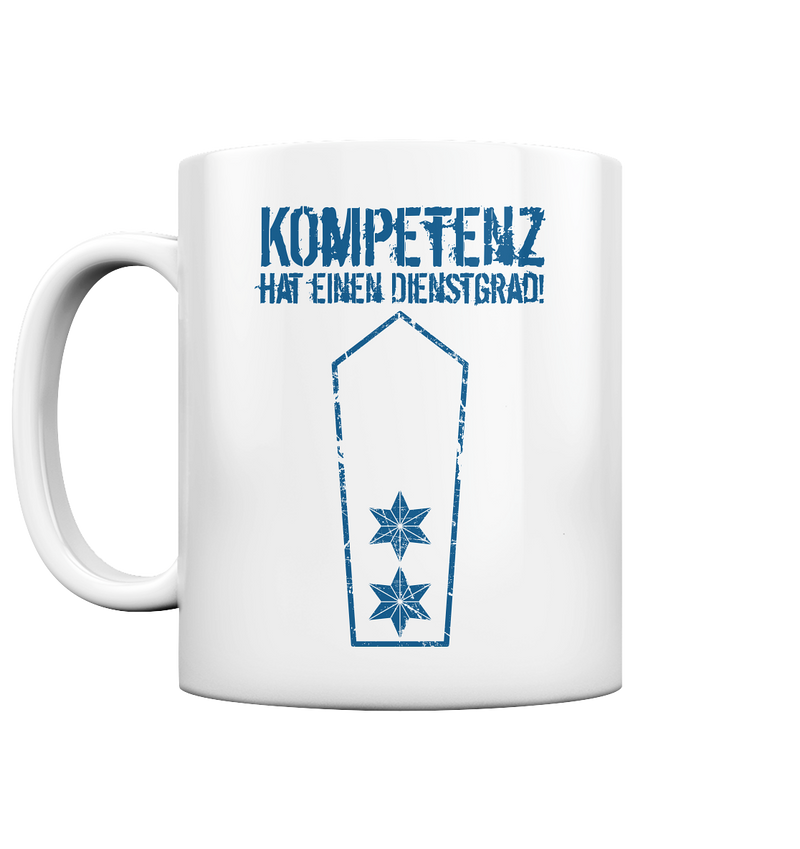 "Polizeimeister" - Tasse glossy