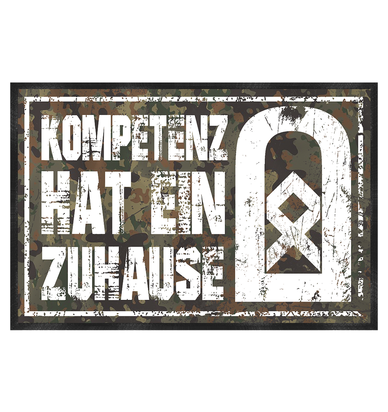 Hauptfeldwebel - Fußmatte 60x40cm