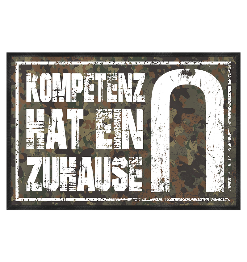 Unteroffizier - Fußmatte 60x40cm