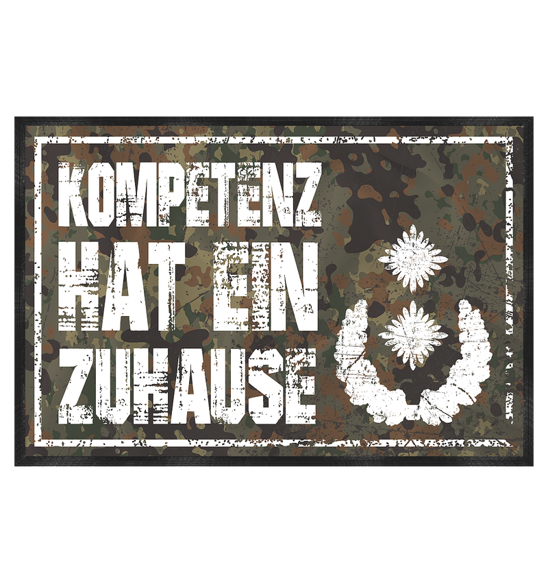 Oberstleutnant - Fußmatte 60x40cm