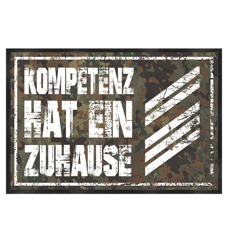 Oberstabsgefreiter - Fußmatte 60x40cm