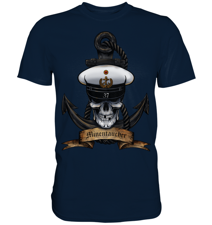 "Marine 37 - Minentaucher" - Premium Shirt