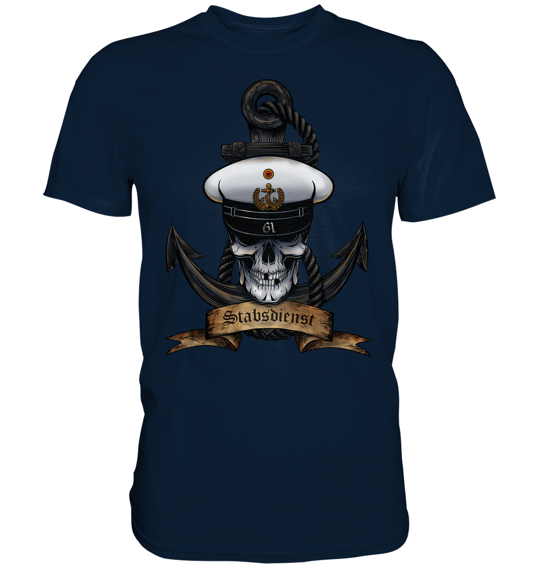 "Marine 61 - Stabsdienst" - Premium Shirt
