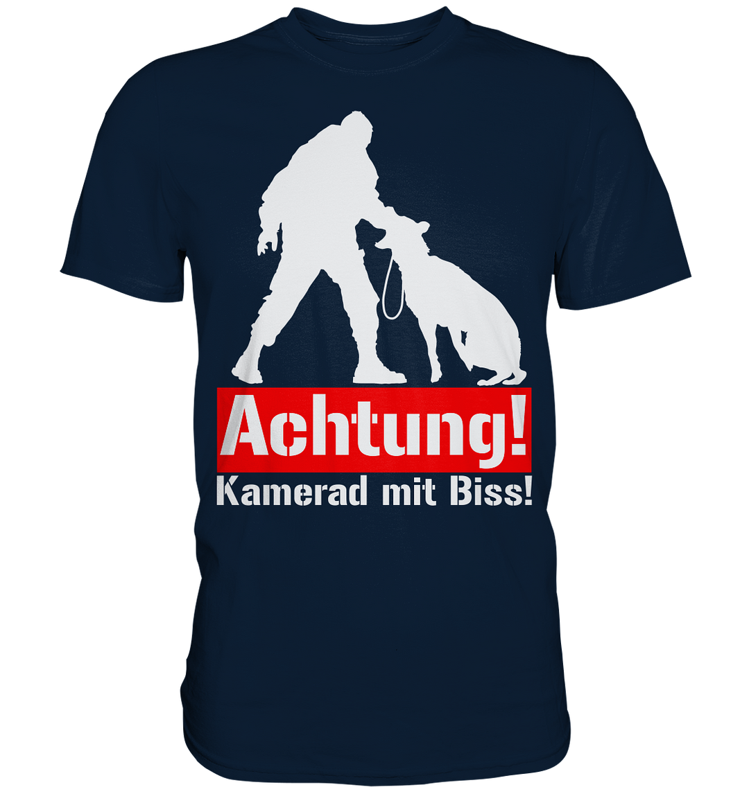 "Kamerad mit Biss"  - Premium Shirt