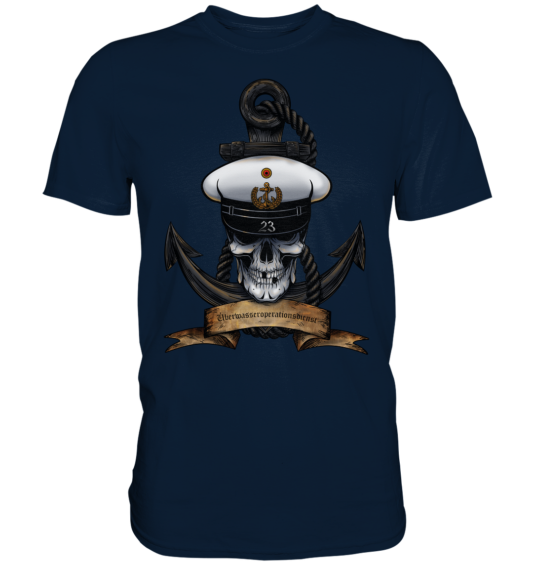 "Marine 23 - Überwasseroperationsdienst" - Premium Shirt