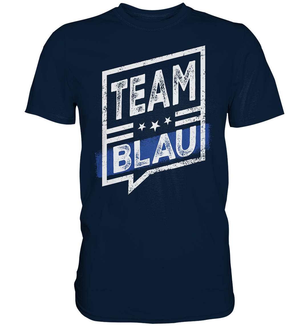 "Team Blau" - Premium Shirt