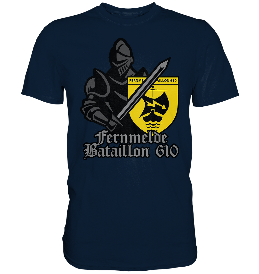 "Fernmeldebataillon 610 - Ritter" - Premium Shirt