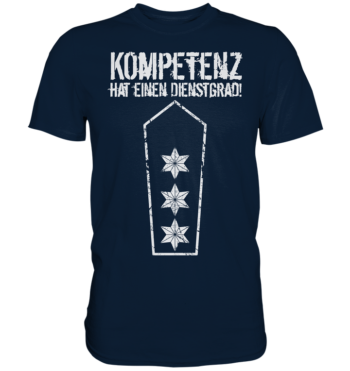 "Polizeihauptkommissar" - Premium Shirt