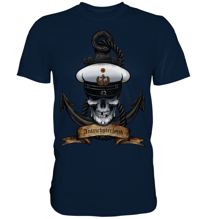 "Marine 42 - Antriebstechnik"  - Premium Shirt