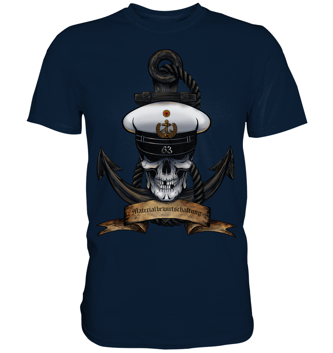 "Marine 63 - Materialbewirtschaftung"  - Premium Shirt