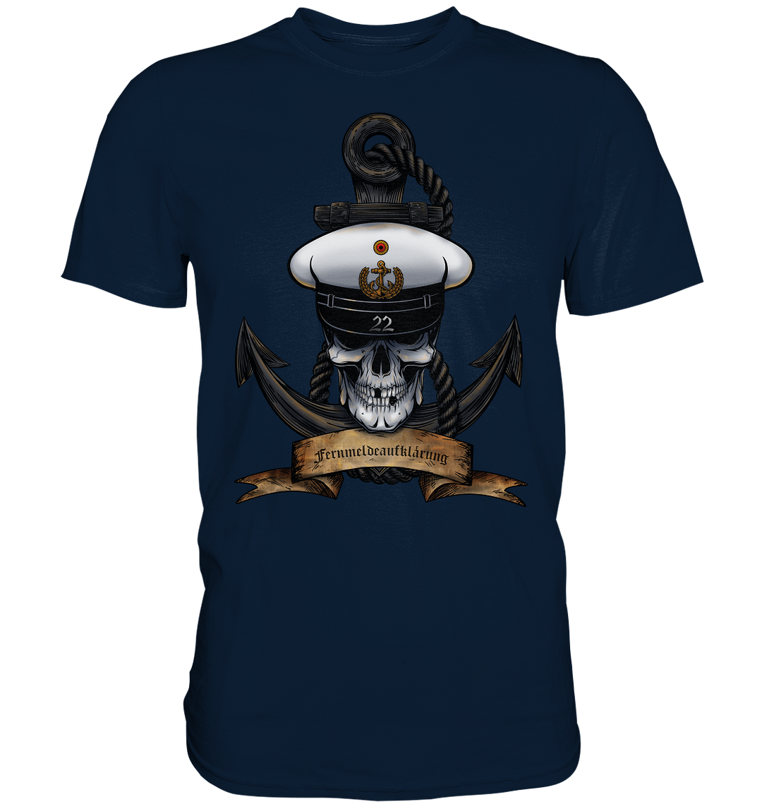 "Marine 22 - Fernmeldeaufklärung" - Premium Shirt