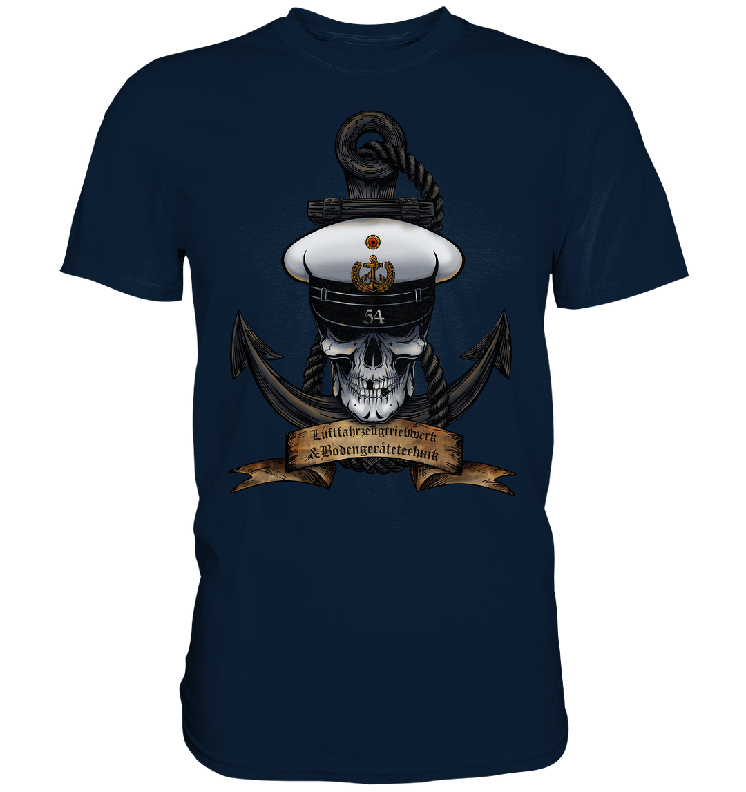 "Marine 54 - Luftfahrzeugtriebwerk/-bodengerätetechnik" - Premium Shirt