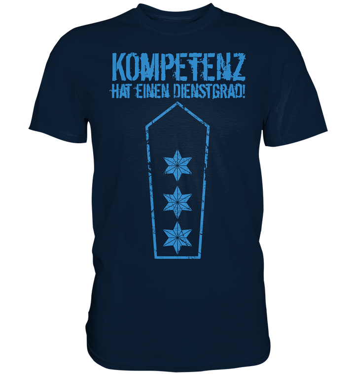 "Polizeiobermeister" - Premium Shirt