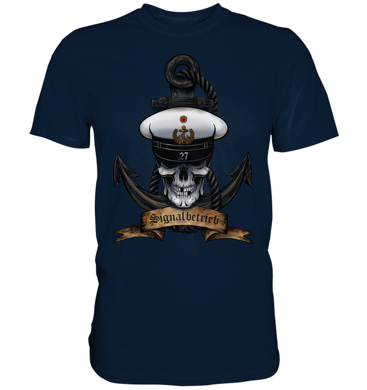 "Marine 27 - Signalbetrieb" - Premium Shirt