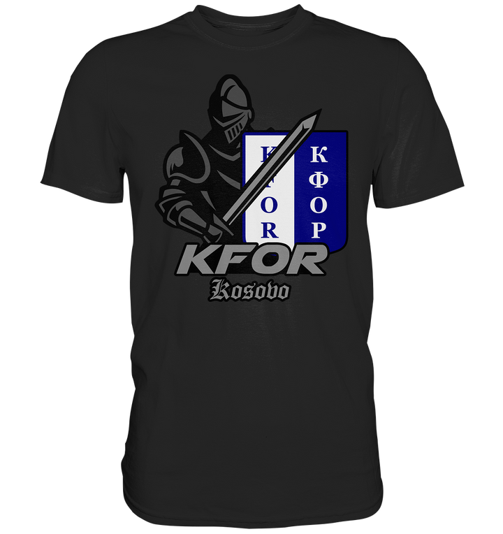 "KFOR Kosovo - Ritter" - Premium Shirt