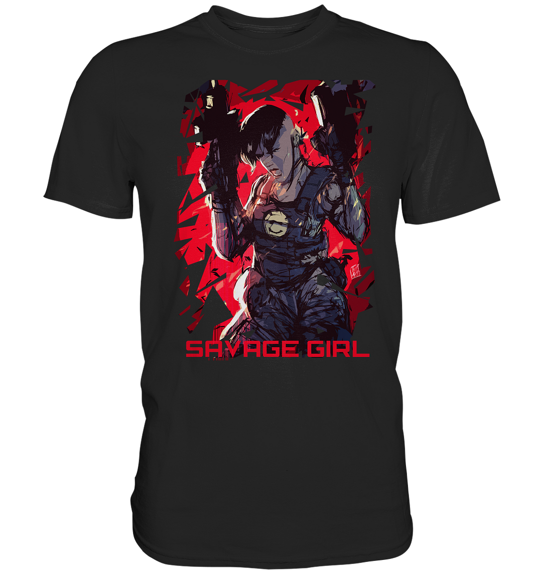 "Savage Girl" - Premium Shirt
