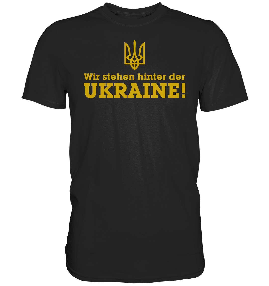 "Ukraine" Spenden - Premium Shirt