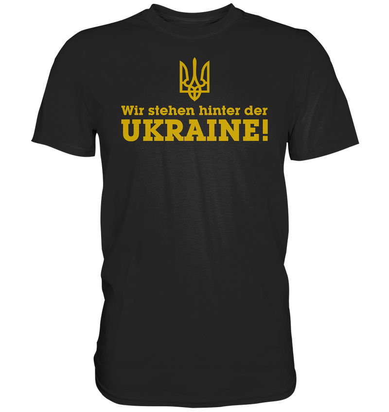 "Ukraine" Spenden - Premium Shirt