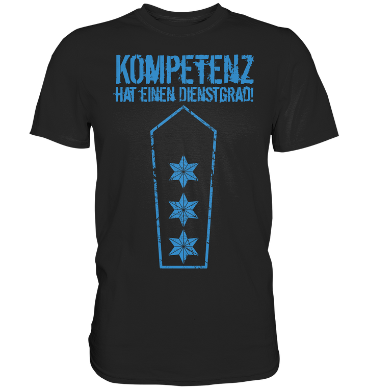 "Polizeiobermeister" - Premium Shirt