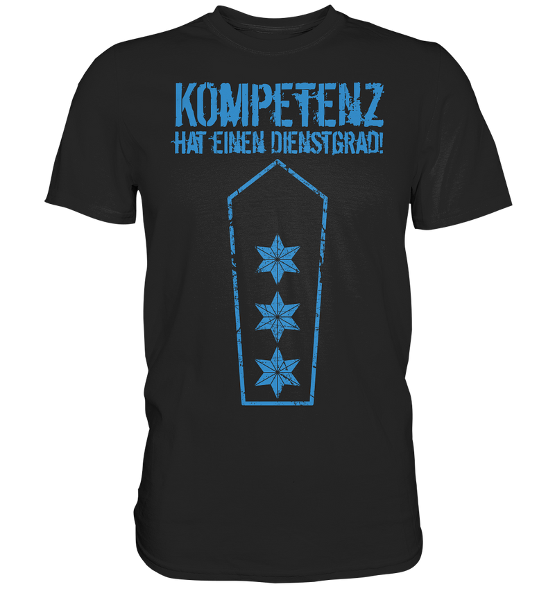 "Polizeiobermeister" - Premium Shirt