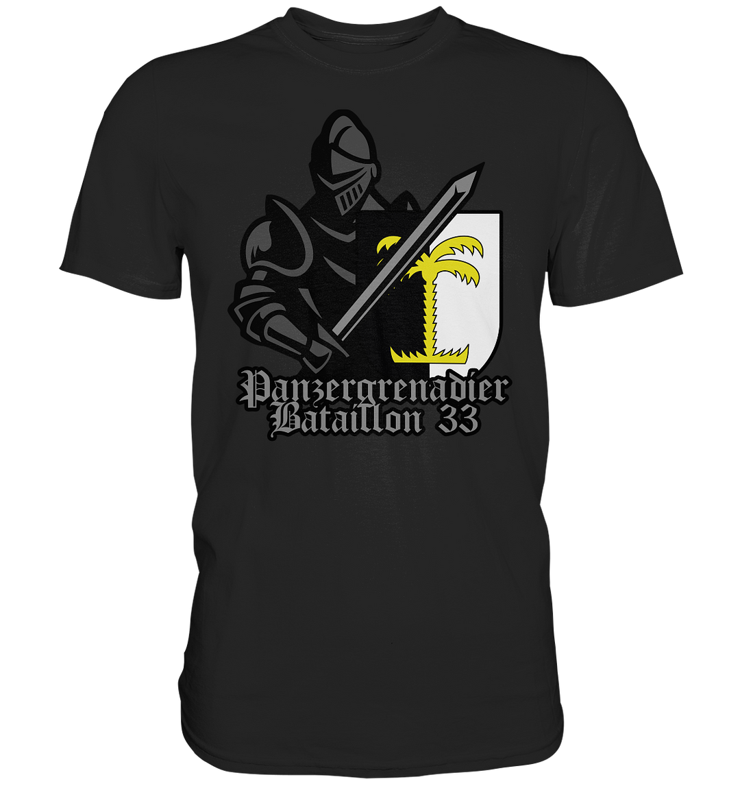 "PzGrenBtl 33 - Ritter" - Premium Shirt