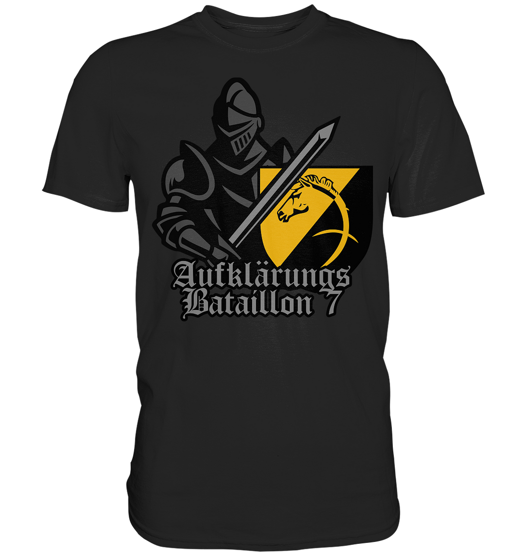 "AufklBtl 7 - Ritter" - Premium Shirt