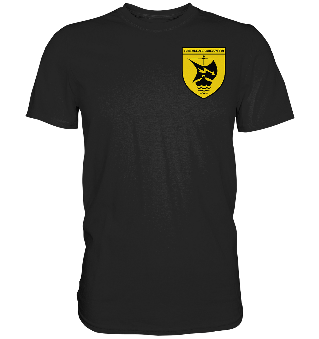 "Fernmeldebataillon 610" - Premium Shirt