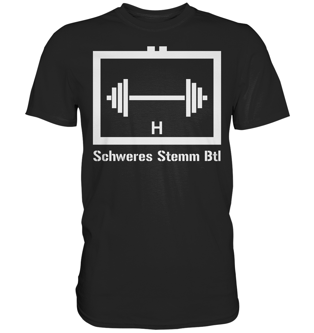 "Schweres Stemm Bataillon" - Premium Shirt