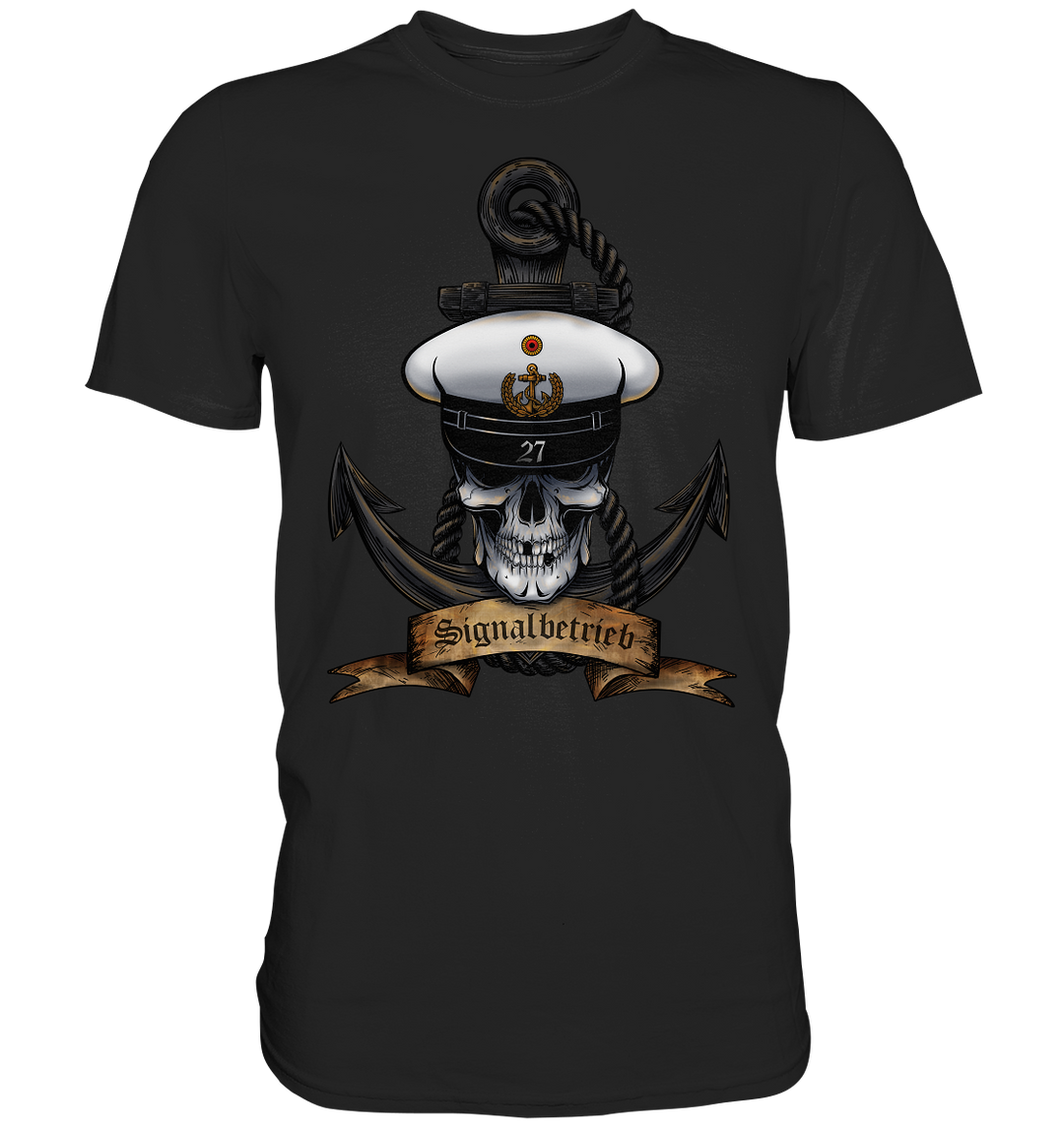 "Marine 27 - Signalbetrieb" - Premium Shirt