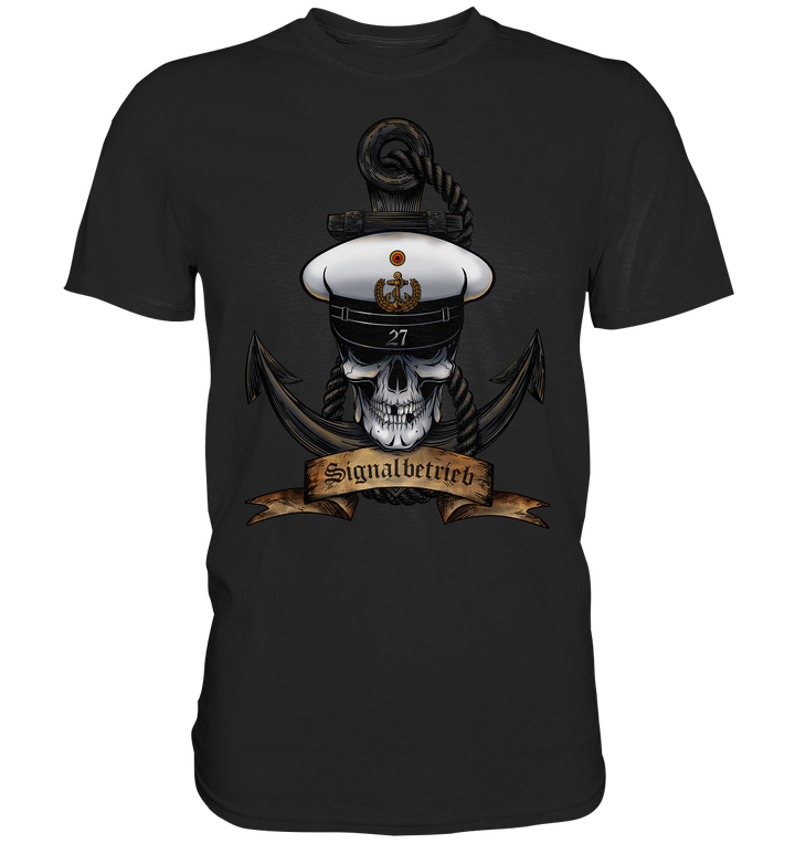 "Marine 27 - Signalbetrieb" - Premium Shirt