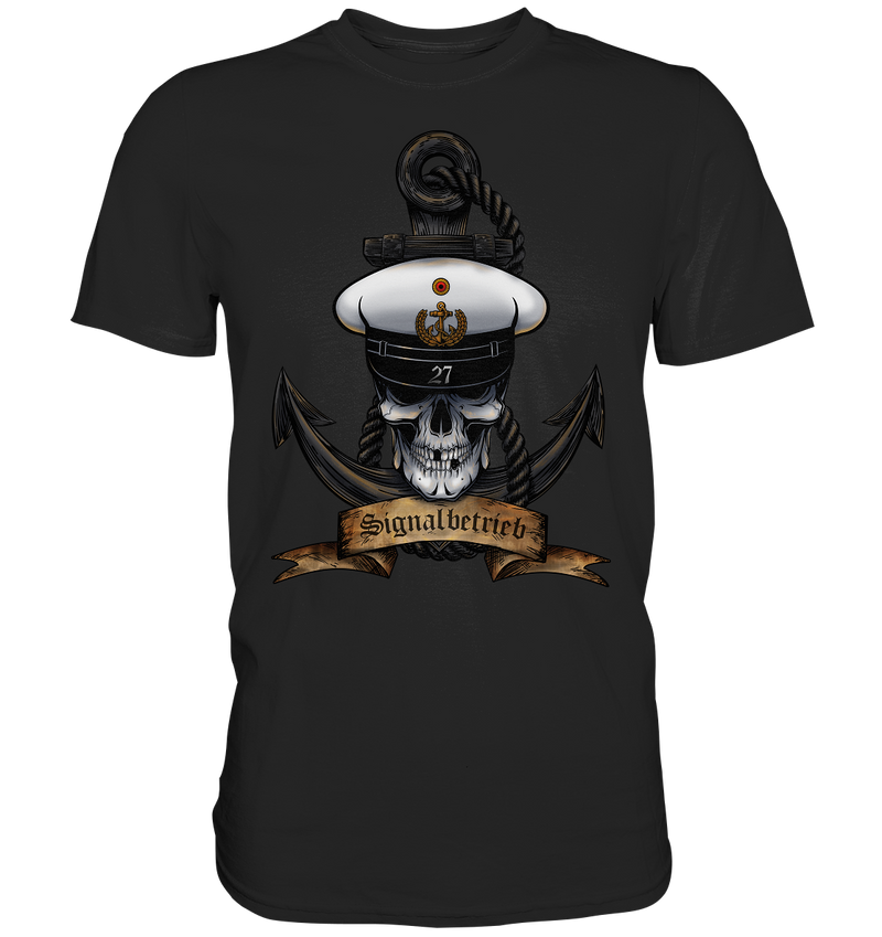 "Marine 27 - Signalbetrieb" - Premium Shirt