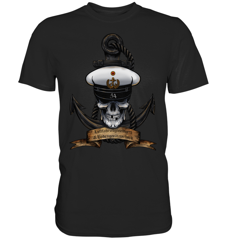 "Marine 54 - Luftfahrzeugtriebwerk/-bodengerätetechnik" - Premium Shirt