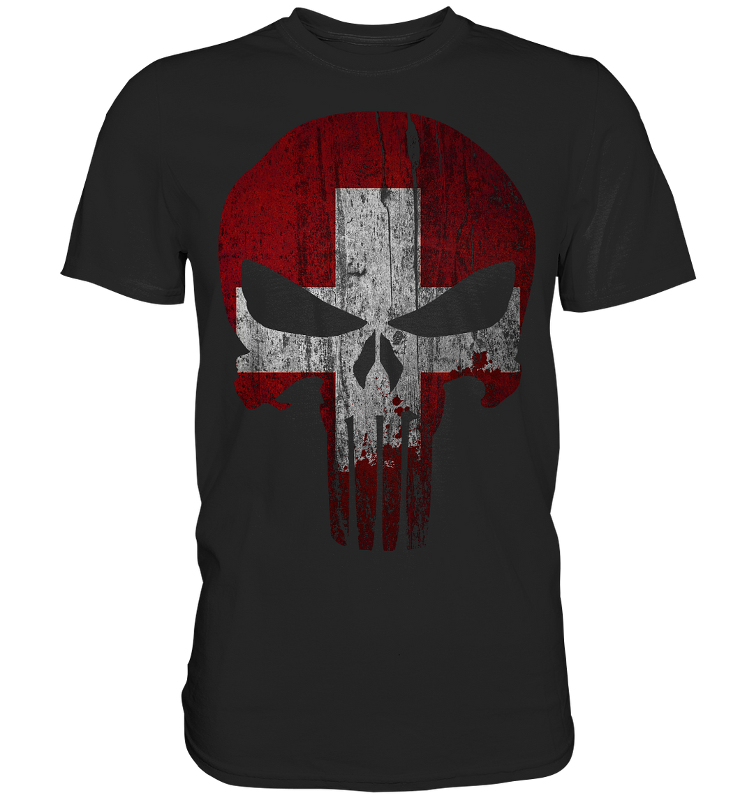 Swiss Skull - Premium Shirt