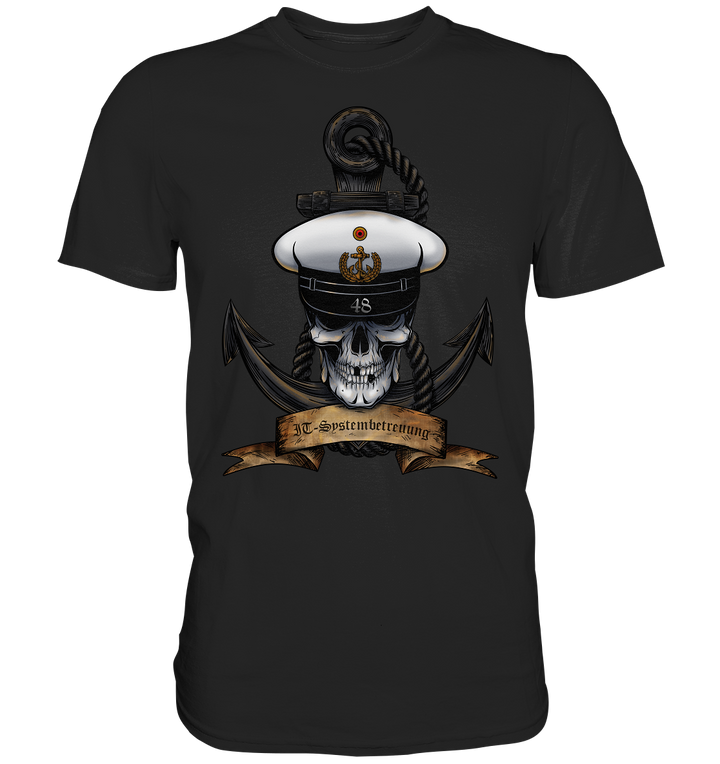 "Marine 48 - IT Systemelektronik" - Premium Shirt