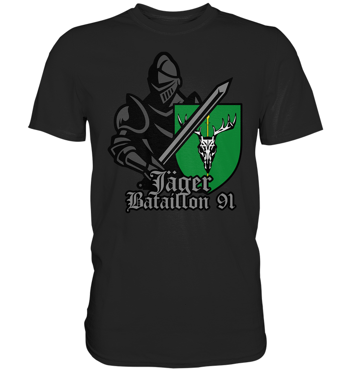 "JgBtl 91 - Ritter" - Premium Shirt