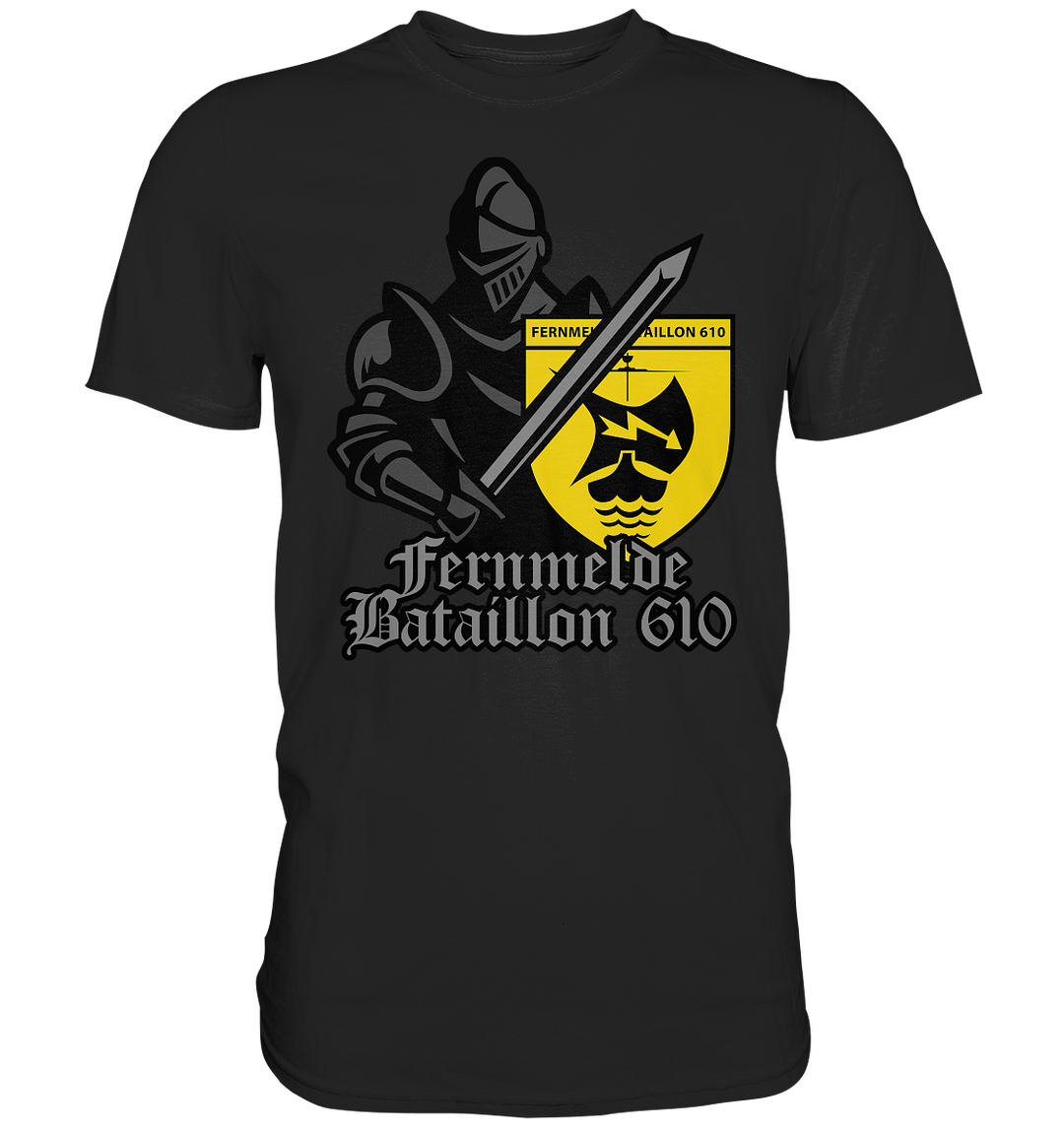 "Fernmeldebataillon 610 - Ritter" - Premium Shirt