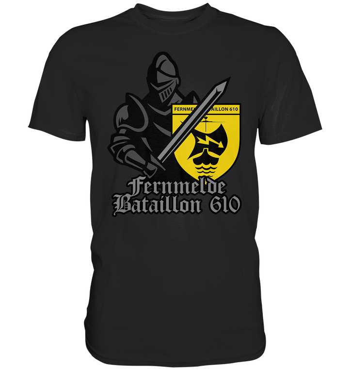 "Fernmeldebataillon 610 - Ritter" - Premium Shirt