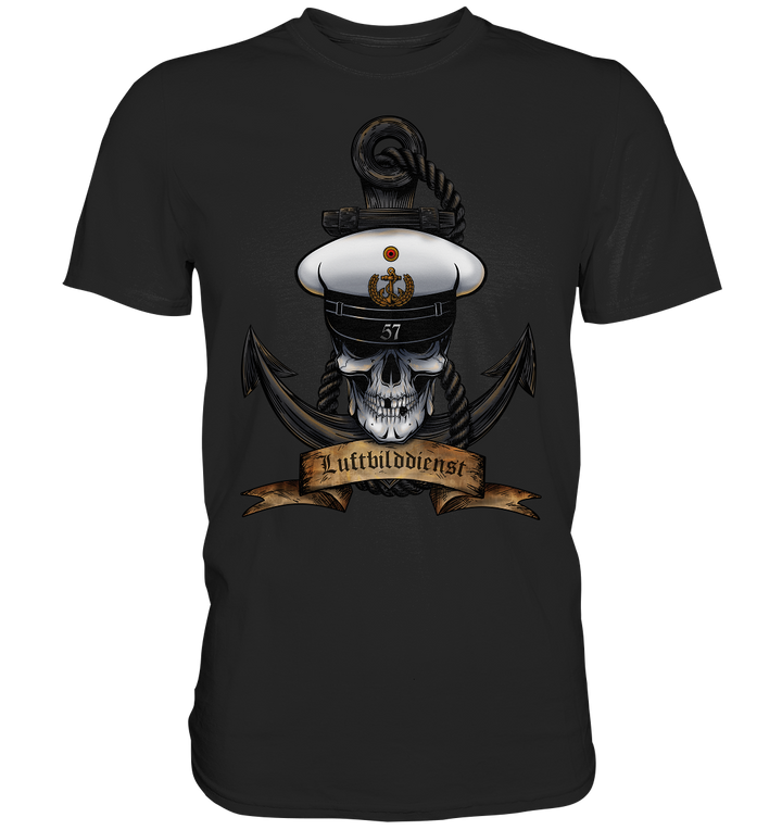 "Marine 57 - Luftbilddienst" - Premium Shirt
