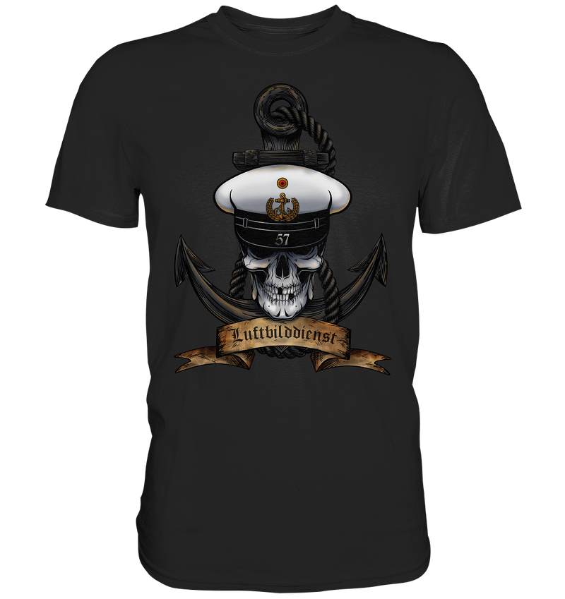 "Marine 57 - Luftbilddienst" - Premium Shirt