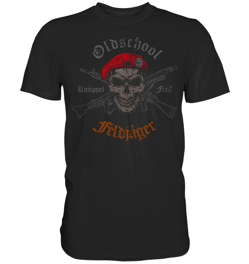 Oldschool Feldjäger - Premium Shirt