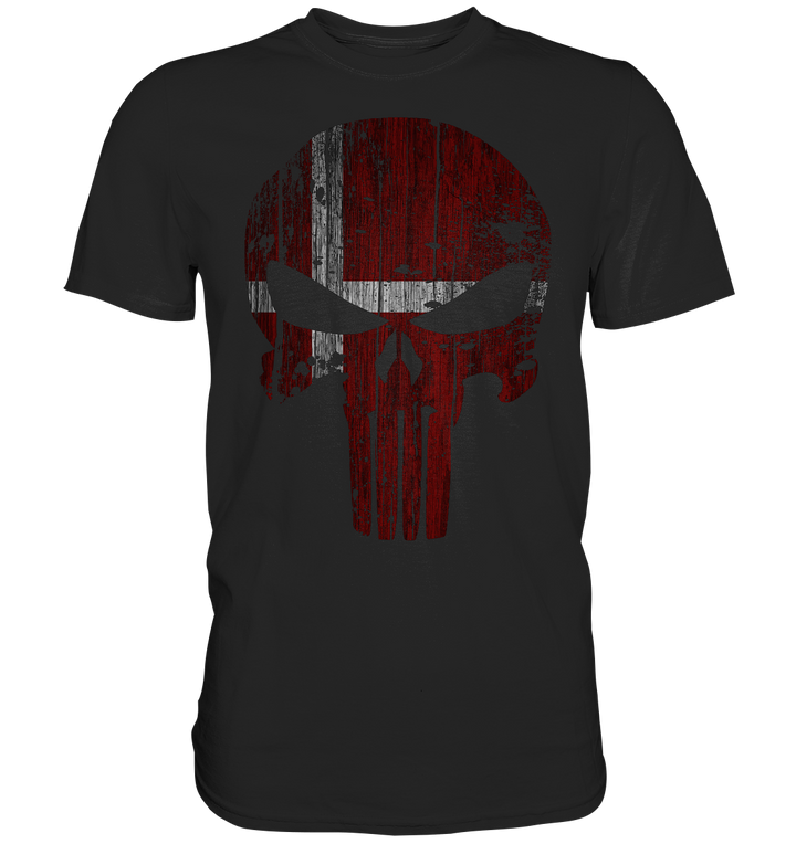 "Denmark Skull" - Premium Shirt