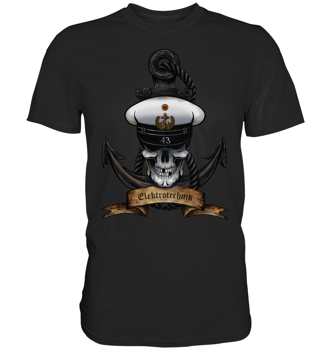 "Marine 43 - Elektrotechnik" - Premium Shirt