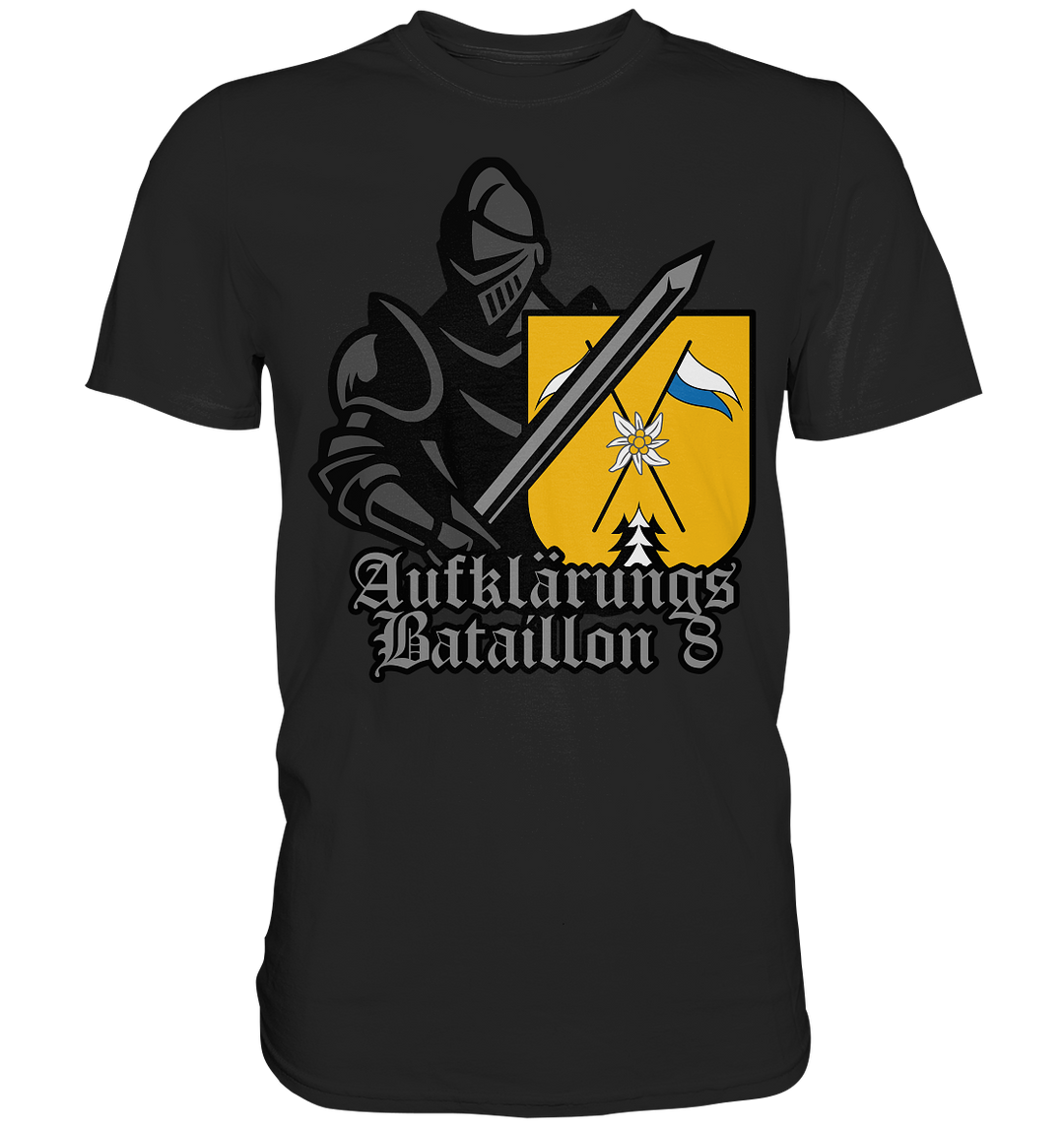 "AufklBtl 8 - Ritter" - Premium Shirt