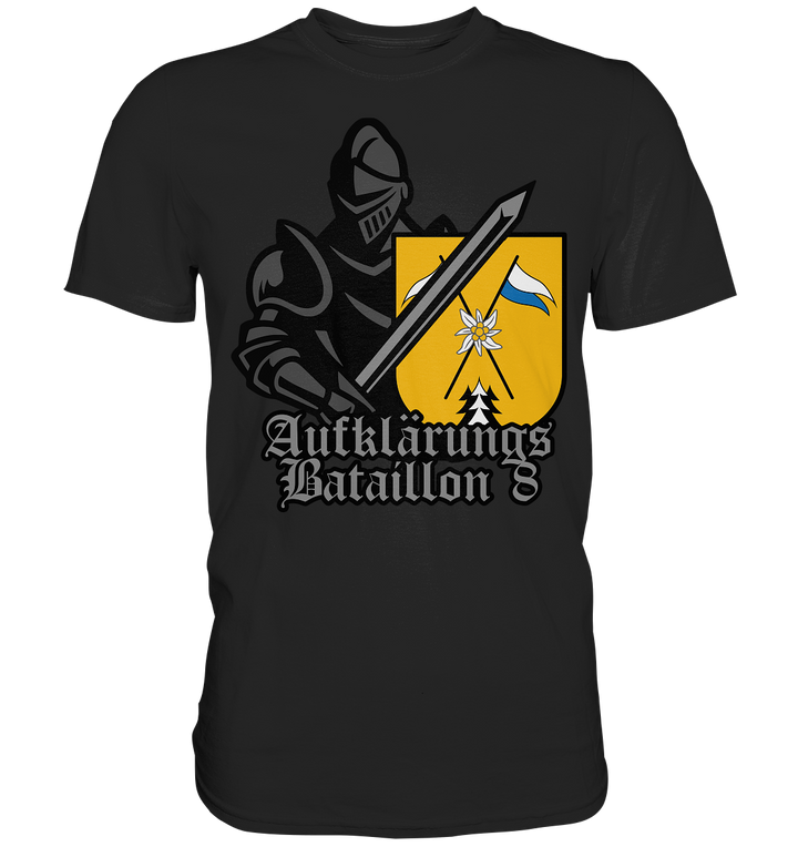 "AufklBtl 8 - Ritter" - Premium Shirt