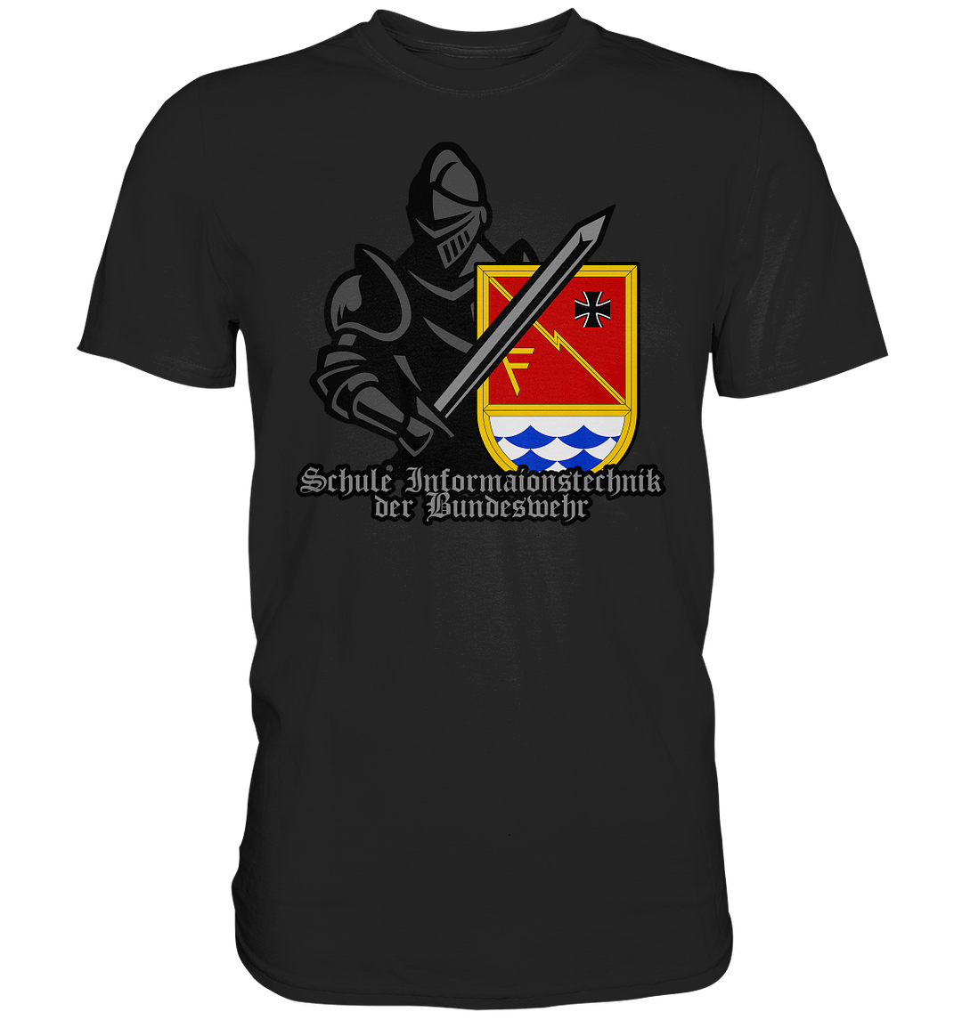 "Schule Informationstechnik der Bundeswehr - Ritter" - Premium Shirt