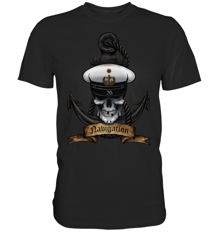 "Marine 26 - Navigation" - Premium Shirt